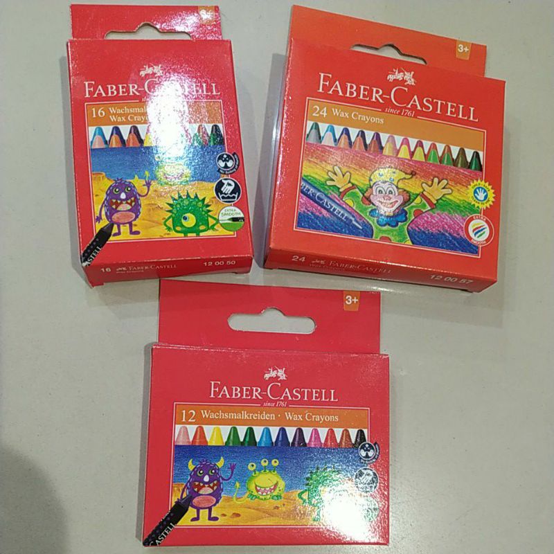 

faber castell Wax crayons