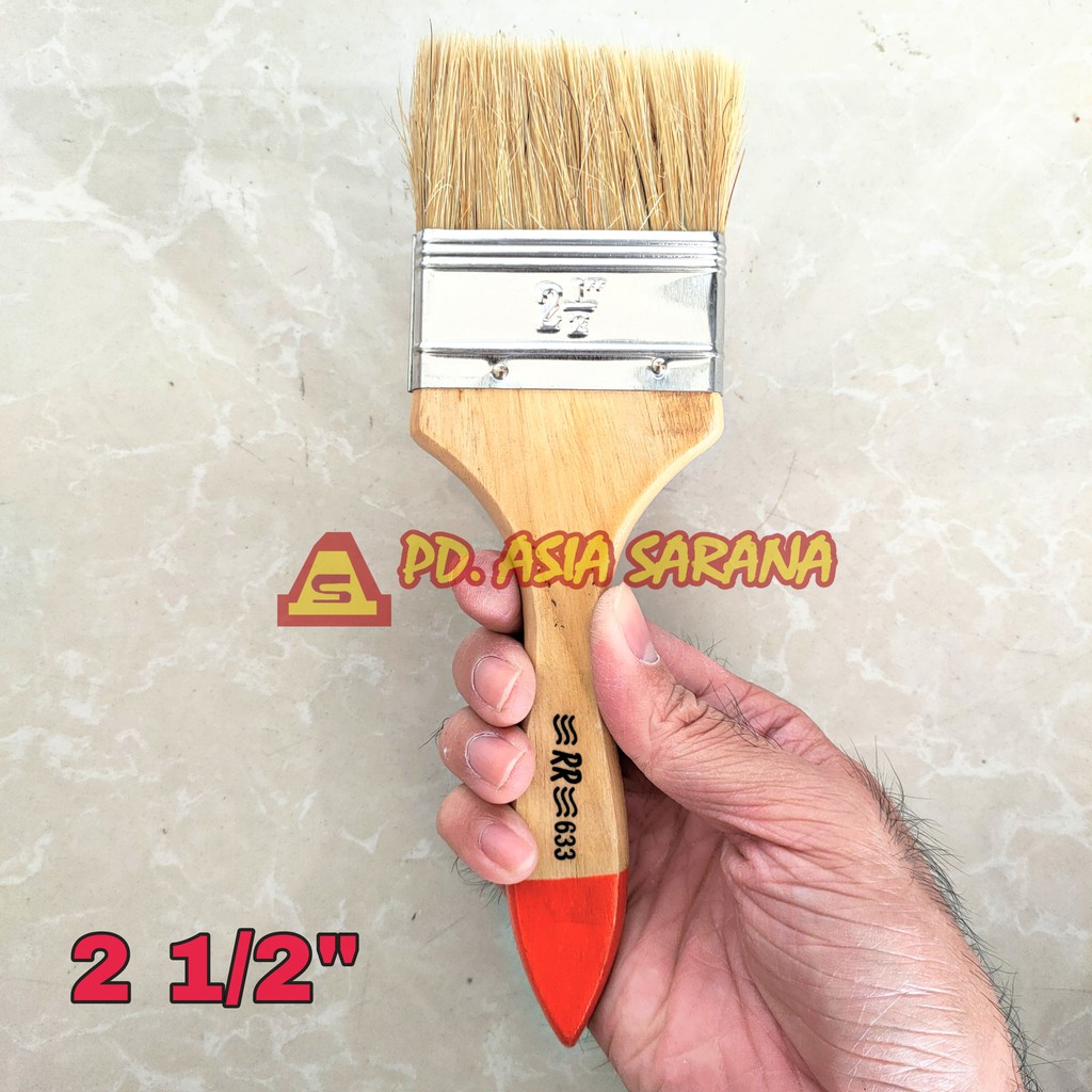 

[2 1/2 Inch] Kuas Cat Multifungsi / Koas Paint Brush 2 1/2
