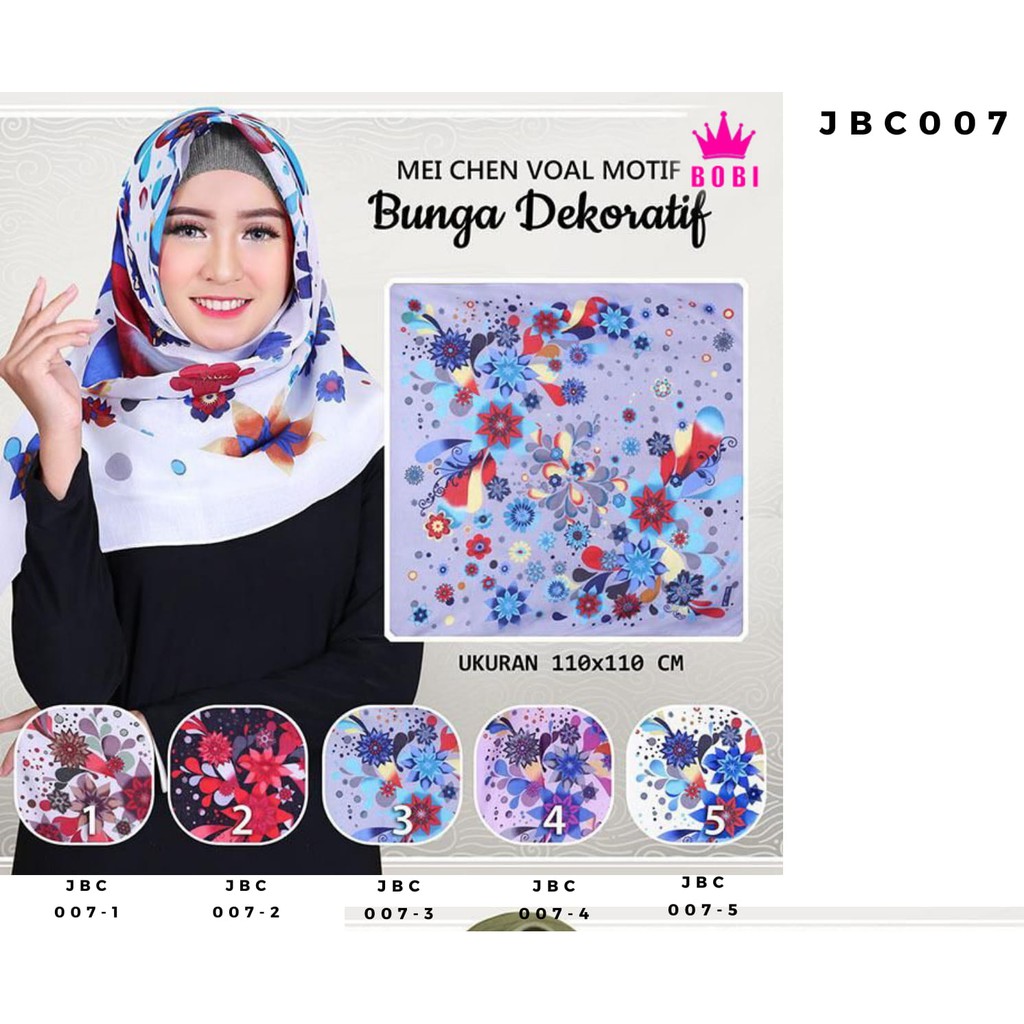 Jilbab Segitiga Mei Chen /  Hijab Variasi Warna / Kode JBC007