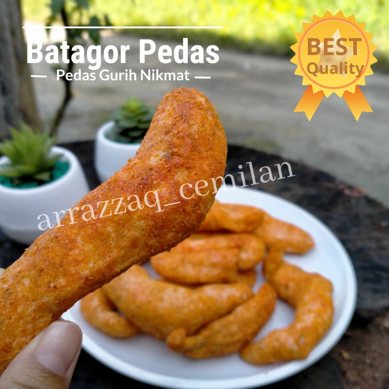 

keripik Batagor pedas 200 gr / batagor lidah Kiloan snack jajanan cemilan seblak