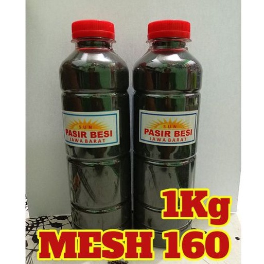 1 Kg PASIR BESI MESH# 160 dan MESH #380