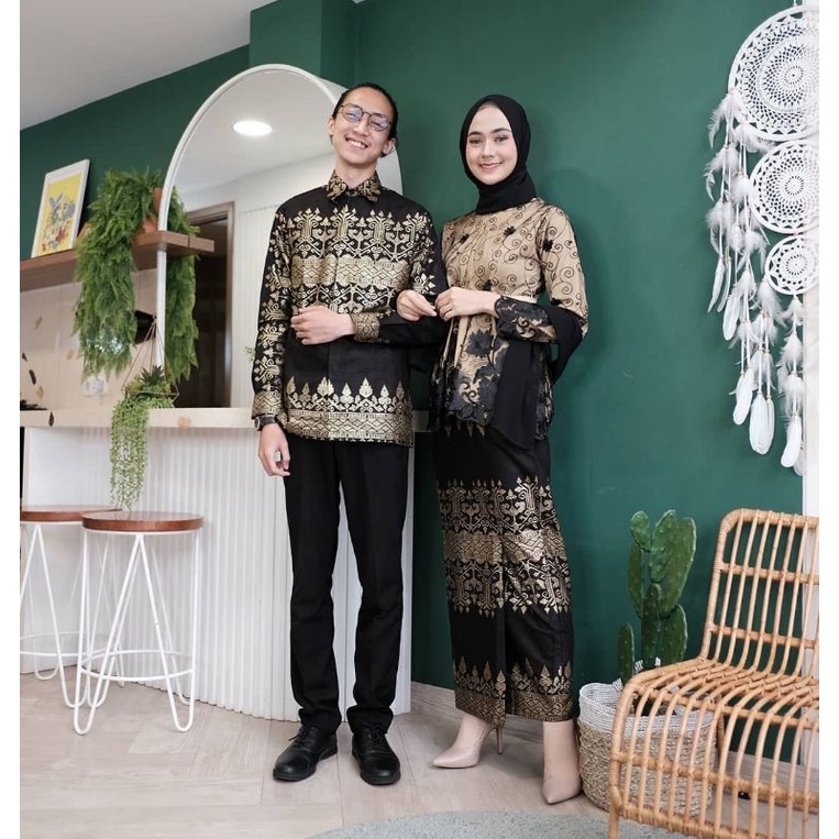 KEBAYA COUPLE SEMI PRANCIS Katun BAHAN KEBAYA SEMI FRANCE CORNELI COUPLE DANILLA BATIK COUPLE Kalila