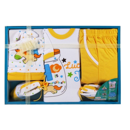 Kiddy Baju Set Bayi- Gift Set - Baju Bayi Setelan Set - Kado Lahiran Newborn