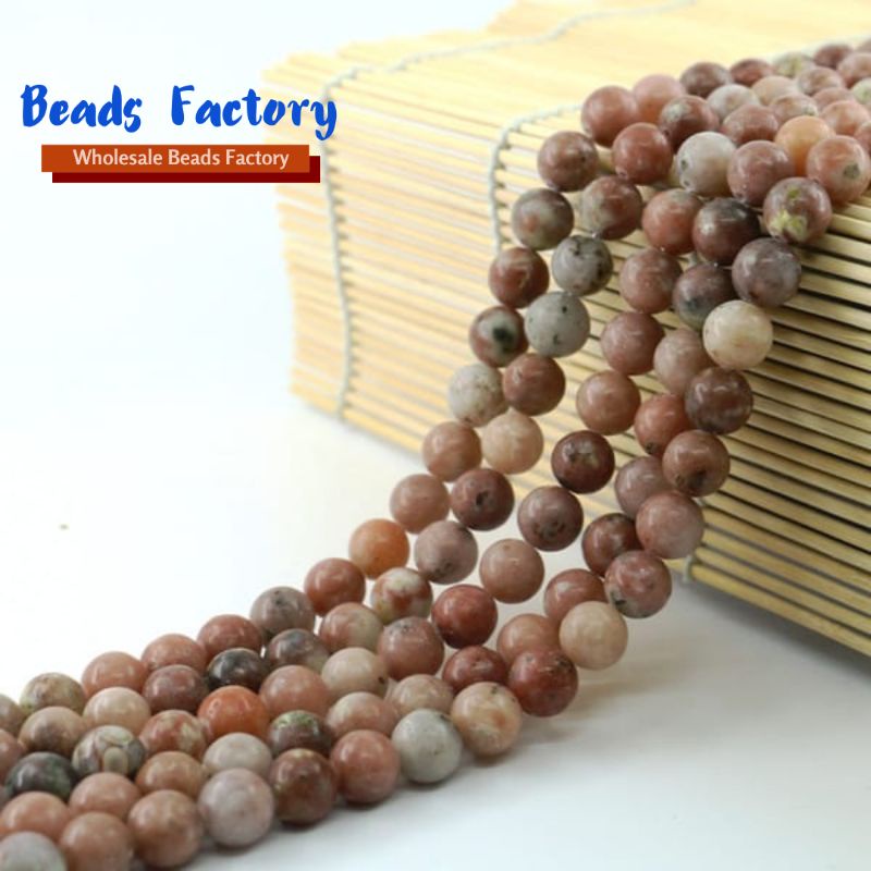 Batu Alam Wintersweet Jesper 4/6/8/10 MM Dipilih Untuk Manik Manik Gelang