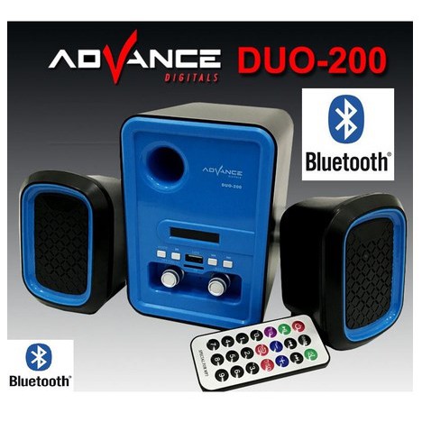 Advance Speaker Duo 200BT Bluetooth Subwoofer