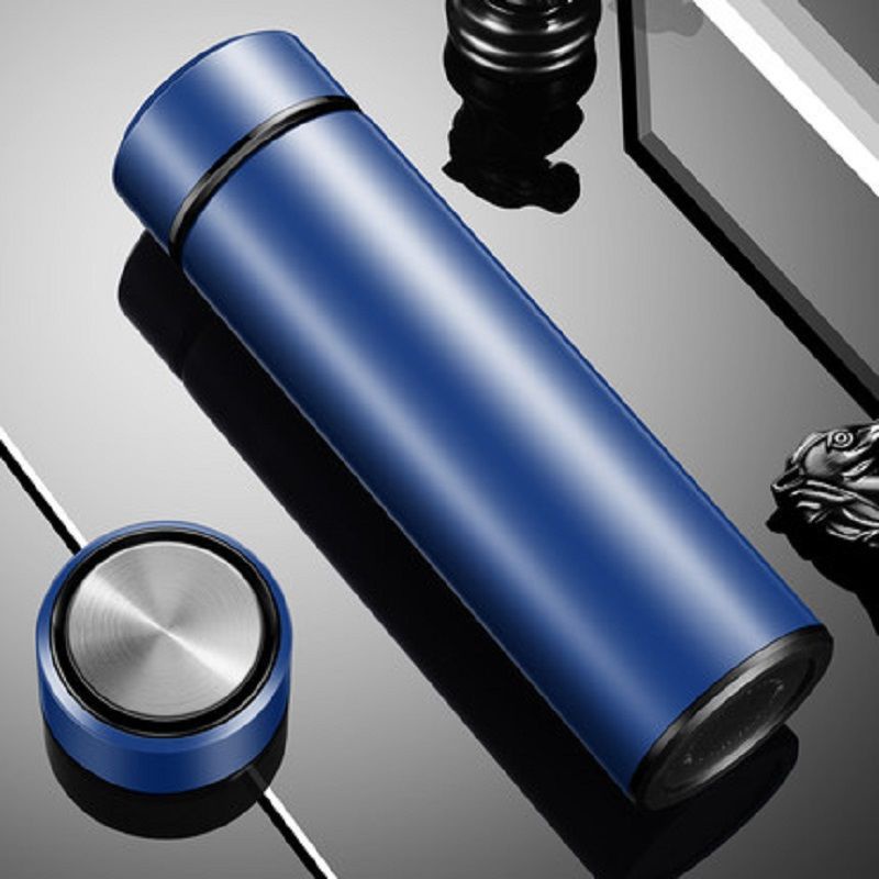 Cangkir Thermos Air Kopi Digital Bahan Stainless Steel Untuk Hadiah