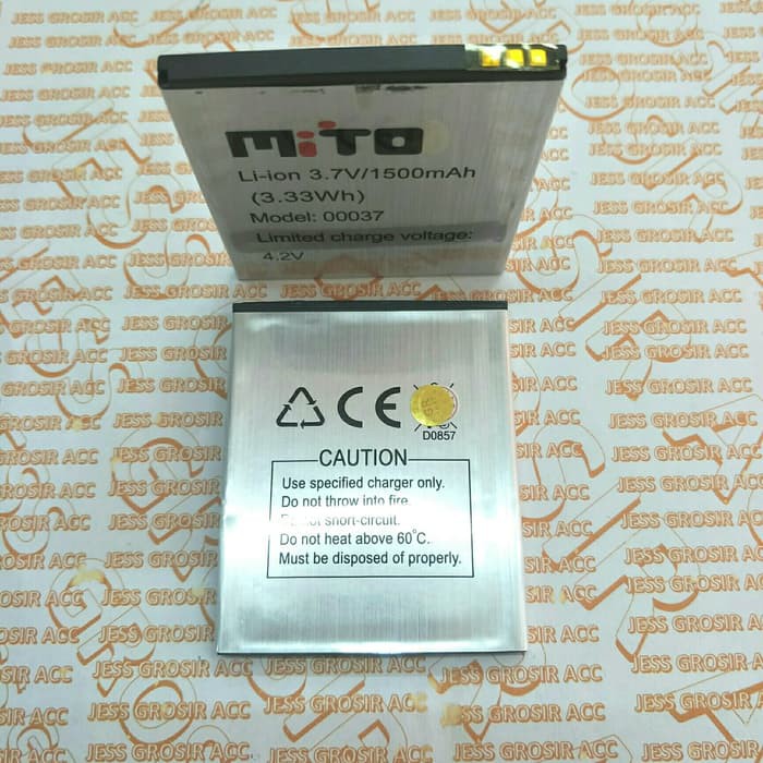 Baterai Battery Batre Original MITO BA-00037 BA00037 A222