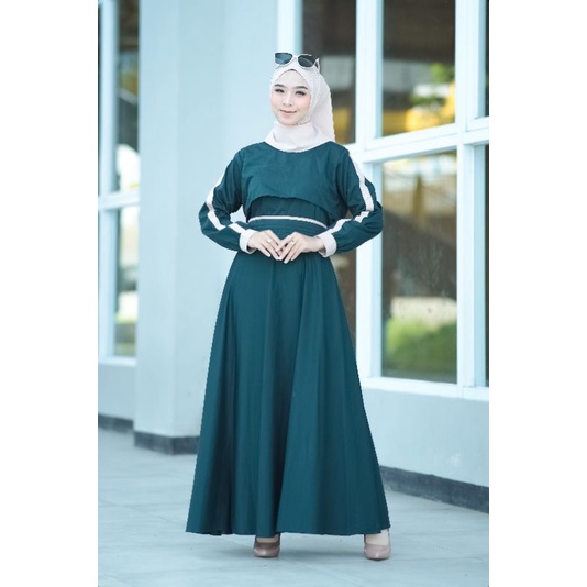 Zahira Gamis toyobo premium | gamis toyobo terbaru | gamis abaya toyobo | gamis toyobo 2 warna | gam