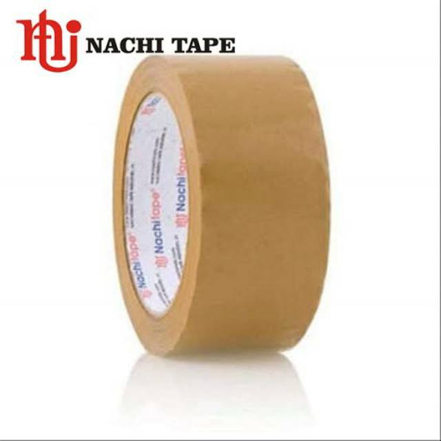 

Lakban Nachi / Platban Nachi 100 Yard Cokelat / Selotip / Nachi Tape