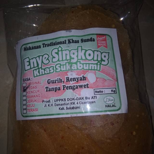 

Enye singkong sukabumi
