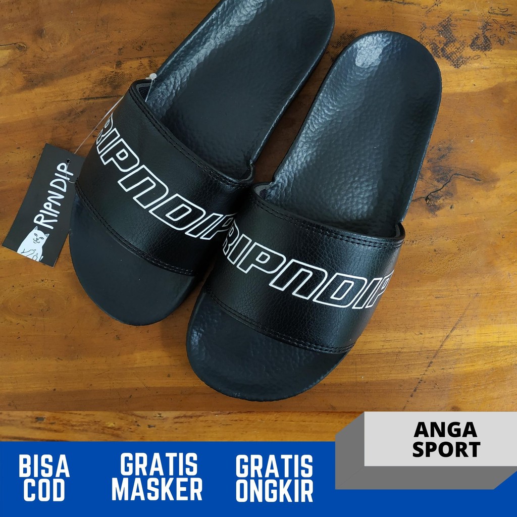 SANDAL SLIDE RIP N DIP SANDAL PRIA WANITA SLOP CASUAL MADE IN INDONESIA PREMIUM QUALITY