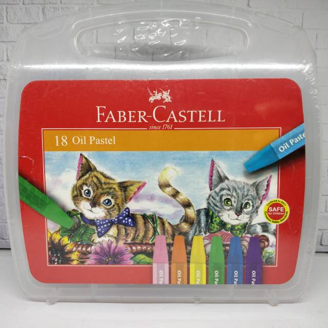 

CRAYON FABER CASTELL 18 WARNA (KEMASAN EKONOMIS)