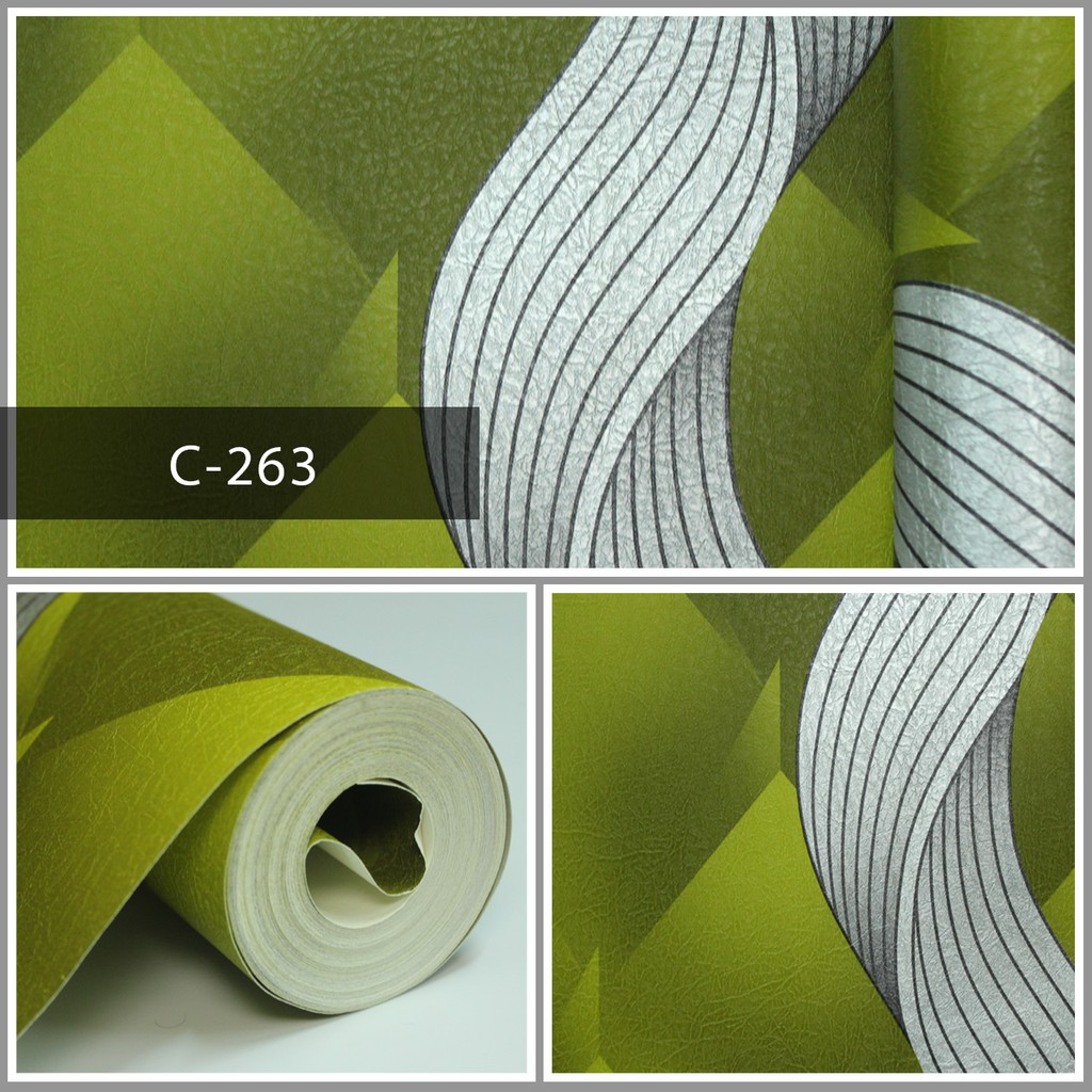 wallpaper murah vinyl timbul C-260-265