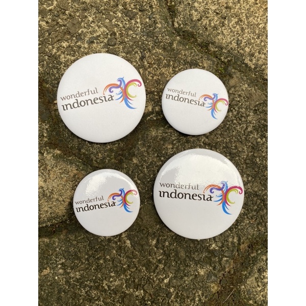 Pin/Bross Peniti WONDERFUL INDONESIA [Grosir]