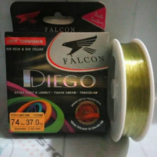 Senar anti keriting Falcon Diego