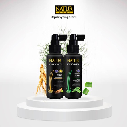 Natur Hair Tonic 50ml | Tonik Rambut
