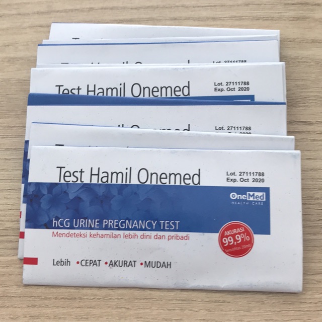 Testpack Onemed Alat Tes kehamilan Onemed Tespek Onemed Hcg Pregnancy - Pcs