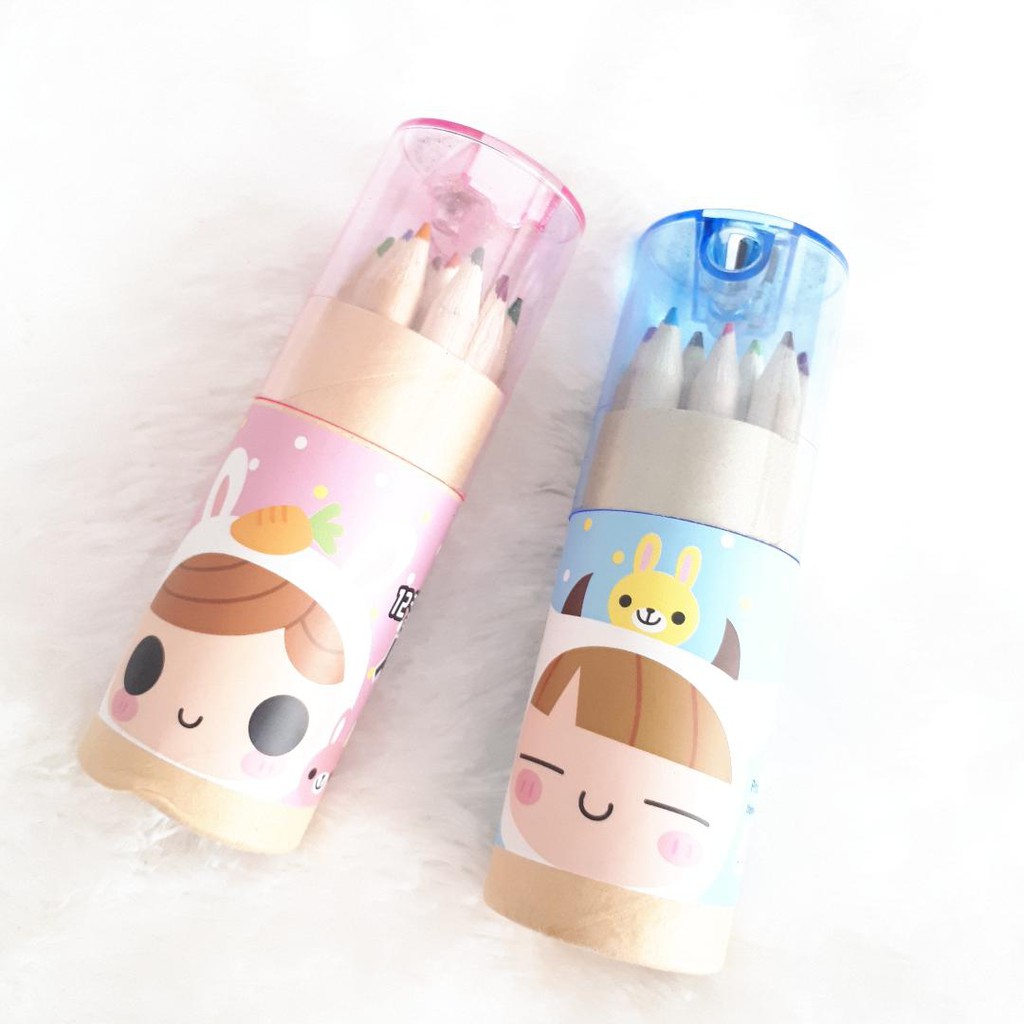 

[GTStore] Set Pensil Warna Animal Friend Crystal 1000 12w
