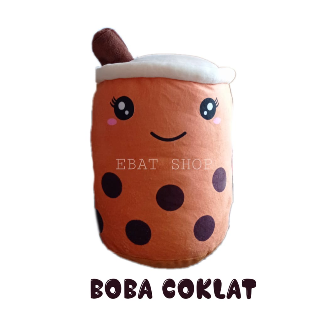 Boneka boba milk tea / boneka boba milk tea jumbo/boneka boba/ boba