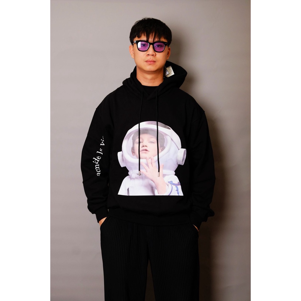 ADLV ASTRONAUT BLACK HOODIE