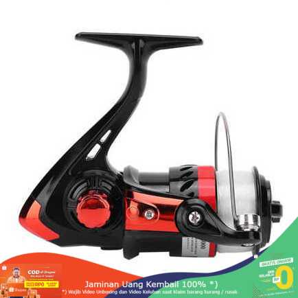 (BISA COD) RVOSTR YUMOSHI FF5000 Reel Pancing Spinning 3 Ball Bearing 5.2:1