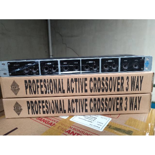 Box aktif crossover 3 way