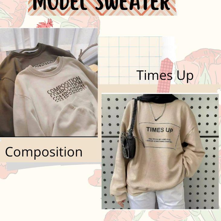 LANGSUNG ATC.. KADO CEWEK MURAH / GIFT BOX SWEATER  CREWNECK/ Kado Ulang Tahun Cewek / Hampers Cewek