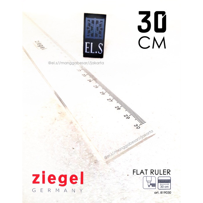 

Sale Ziegel Flat Ruler 30 Cm (Penggaris) Gilaa!!!