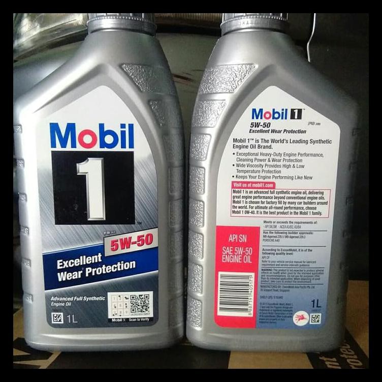 Oli mesin mobil 1 5w 50 full synthetic MURAH