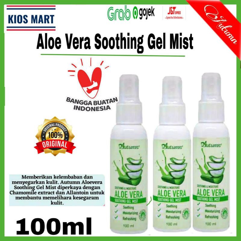 Autumn Moisture Aloe Vera Soothing Gel Mist 100ml BPOM