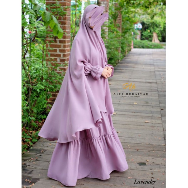 Gamis Set Alya Alfi Huraiyah
