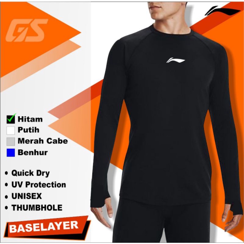 Baju badminton Kaos bulutangkis Baju ketat pria dewasa