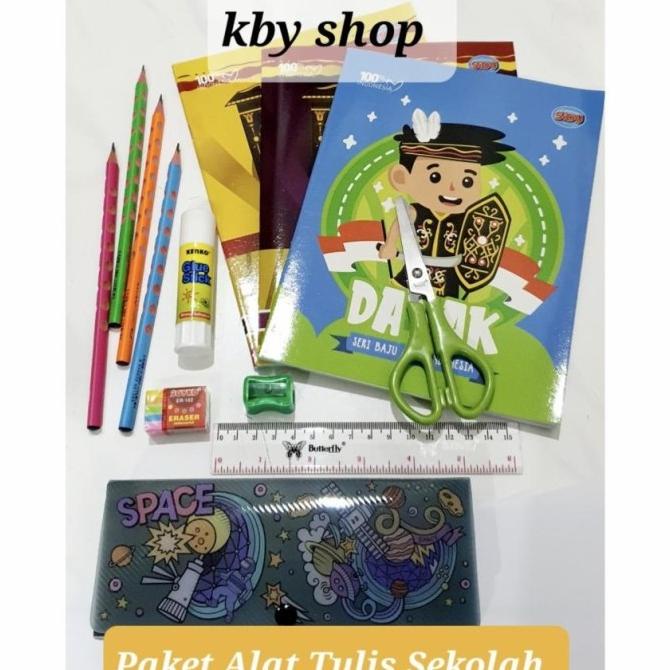 

Paket Alat Tulis Sekolah Anak Lengkap Tk / Sd