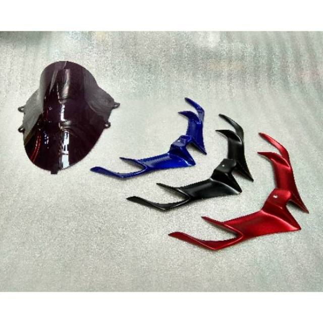 Paket visor r15v3 winglet r15v3 visor r15 v3 windshild r15v4