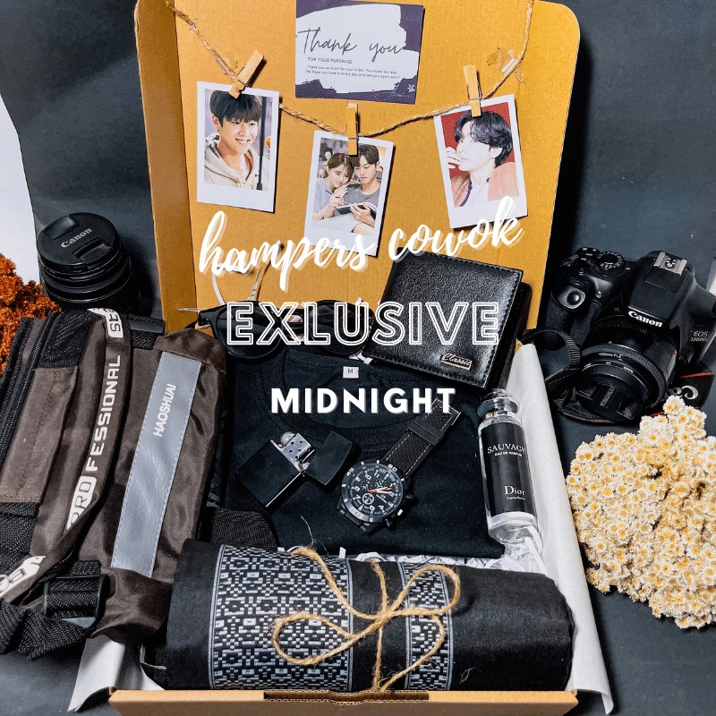 

Hampers Midnight Cowok | Kado Ulang Tahun | Hampers Ulang Tahun | Hampers Kado Ulang Tahun |Gift Box Birthday