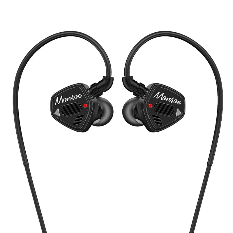 Debauche BACCHUS DB MONROE Earphone In Ear HIFI Dual Dynamic Driver Dengan Jack 3.5mm MMCX