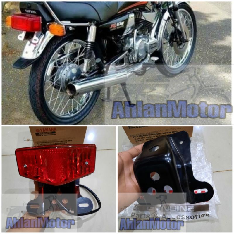 Stoplamp Rx-king Original Yamaha /Pangkon Stoplam RX-king Ori/Lampu belakang RX-king +Dudukan