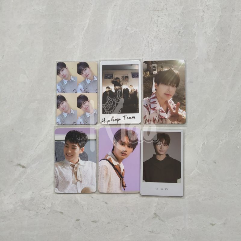 Photocard Seventeen [Mingyu Grid , Wonwoo Cahil, Al1 HipHop Team , Pola incom]