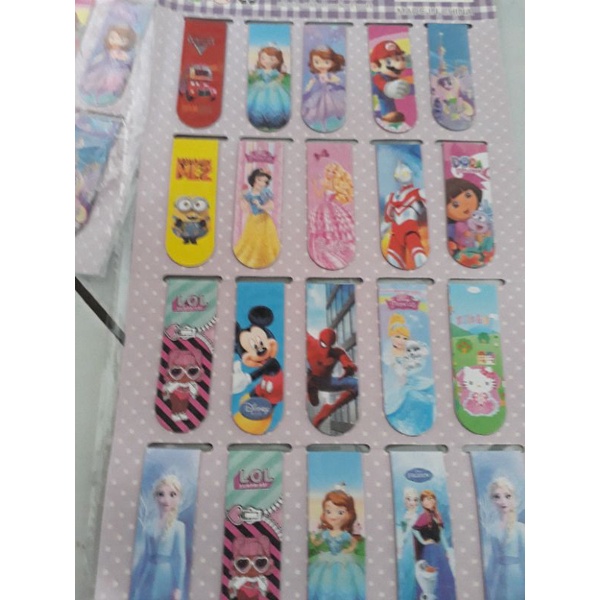 

1pck pembatas magnet isi 20