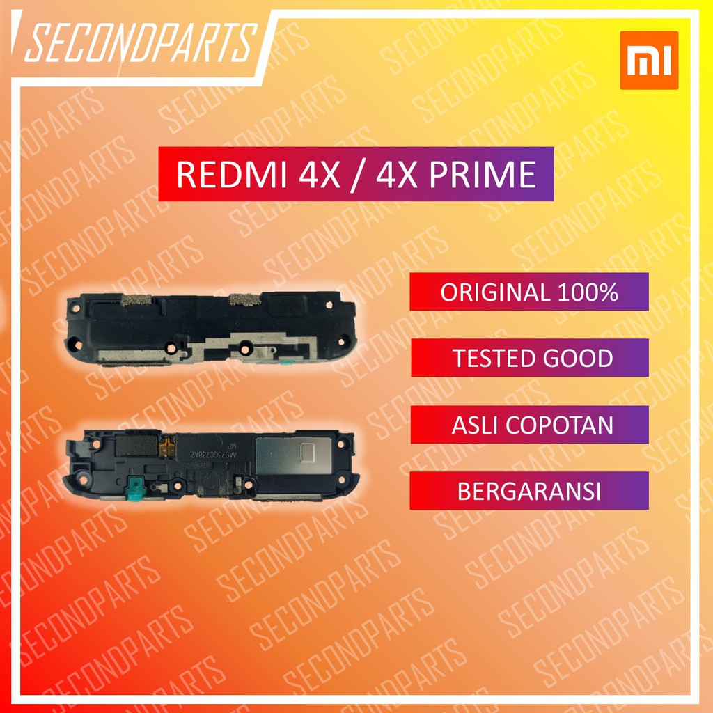 SPEAKER MUSIC BUZZER SUARA XIAOMI REDMI 4X / 4X PRIME ORIGINAL COPOTAN