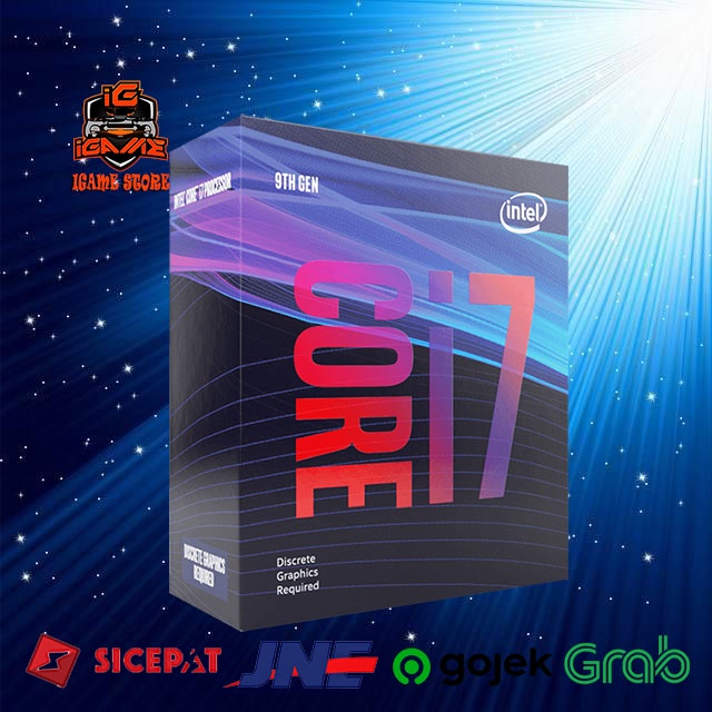 Processor Intel Core I7 9700F Box Coffee Lake Socket LGA 1151 NAMPOL GAN