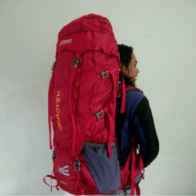 Tas keril consina Okhotsk 80 L tas gunung tas punggung pria wanita outdoor adventure