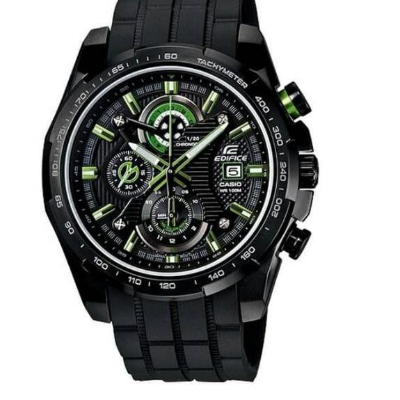 ★★★ ELV  Strap Tali Karet Rubber untuk Jam Tangan  Casio Edifice EF 550 EF 535 EF 558 EF 543 EFR 523