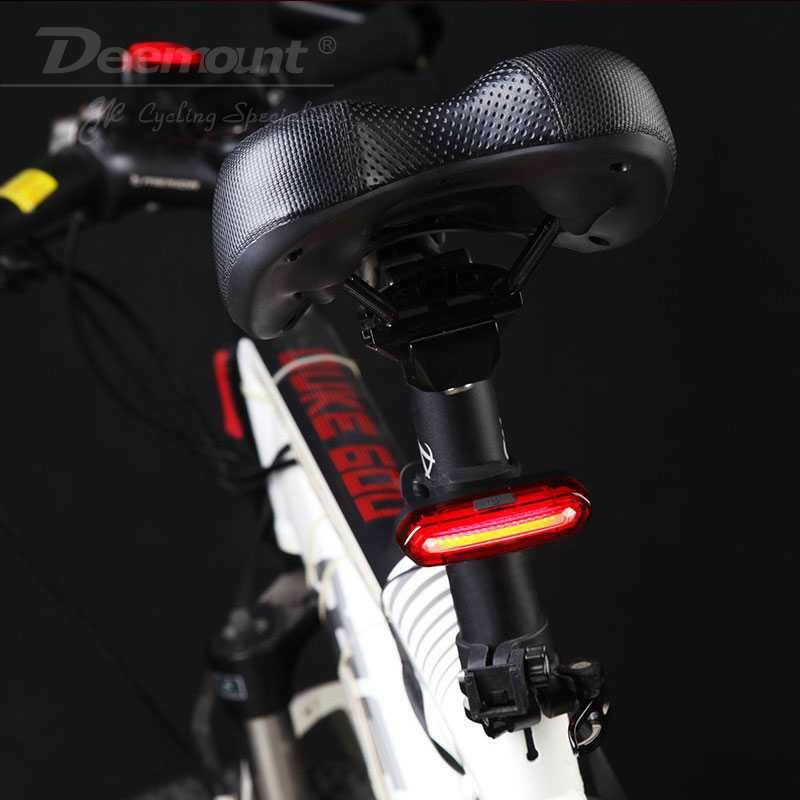 Deemount Lampu Sepeda LED Taillight 120 Lumens 