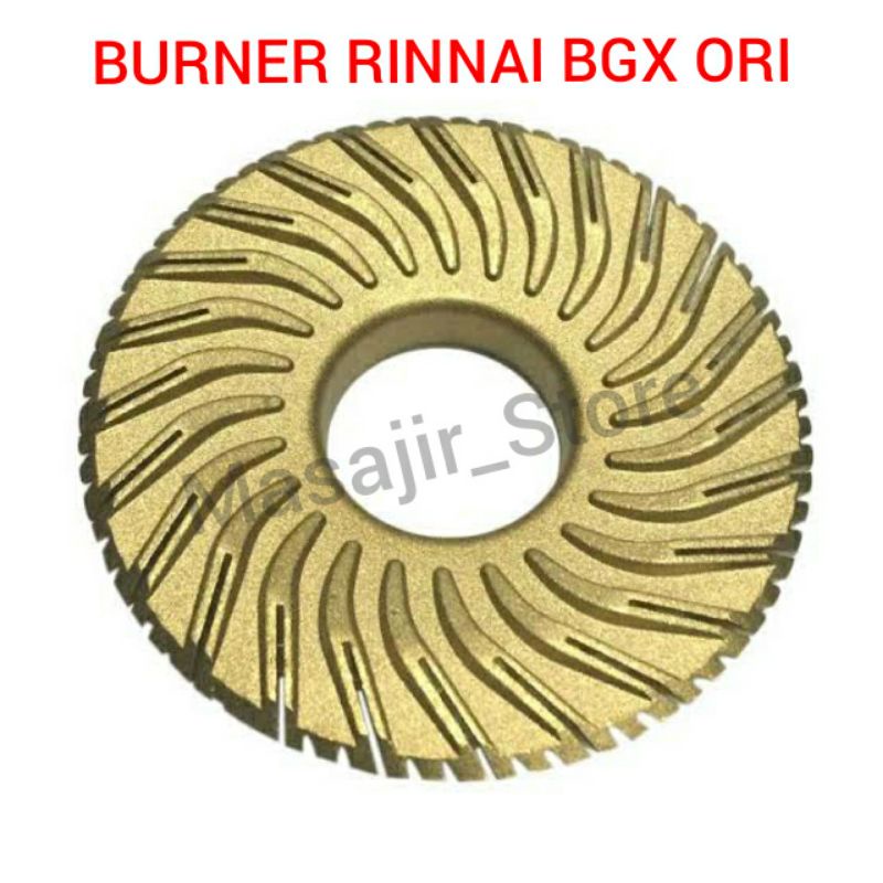 Burner Rinnai Tornado Original / Burner Rinnai BGX Asli / Burner Rinnai Tornado Ori / Burner BGX Ori