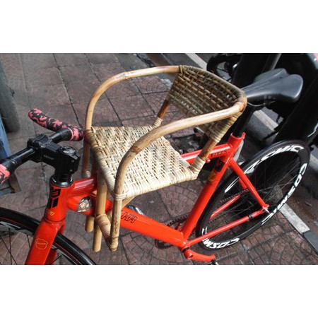 Kursi Sepeda Rotan Boncengan Anak Depan Sepeda Gunung Aman nyaman