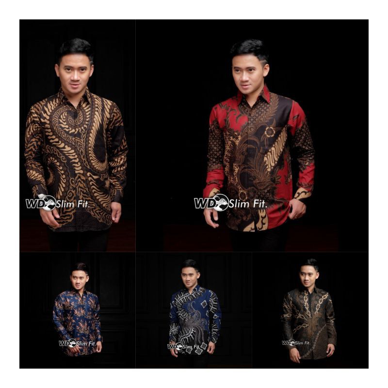 KEMEJA BATIK LENGAN PANJANG KEMEJA BATIK PRIA LENGAN PANJANG