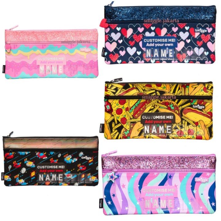 

SMIGGLE FAVES 330 ID PENCIL CASE COSTUM NAME