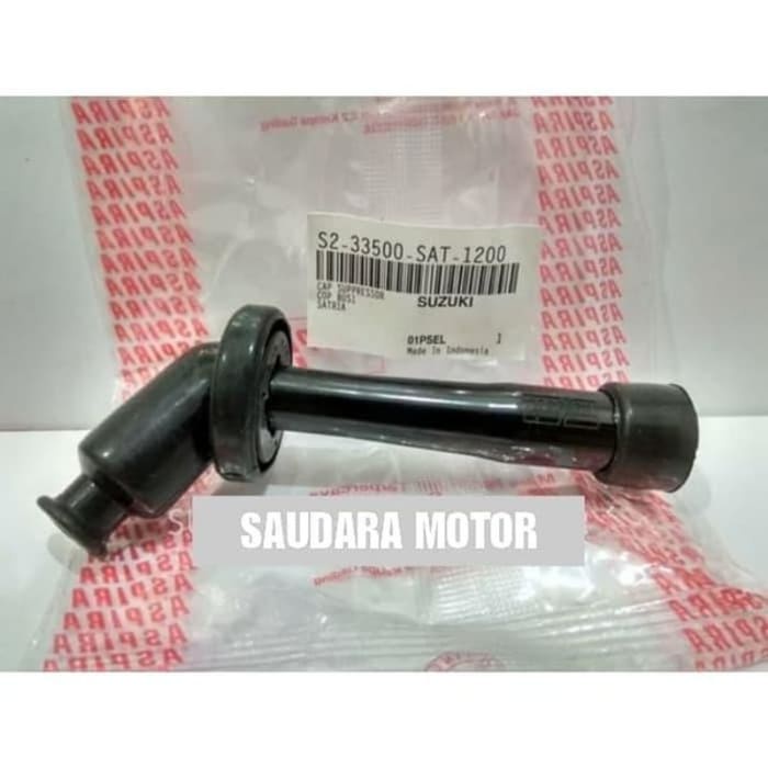 Cop Cangklong Tutup Busi - Satria FU 150 GSX Asli Aspira S2-33500-SAT-1200