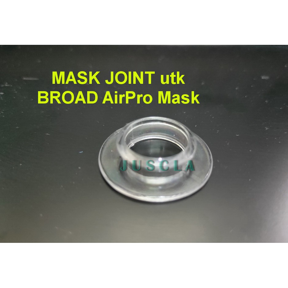 Ring Transparan Connector (Mask Joint) Selang utk BROAD AIRPRO MASKER